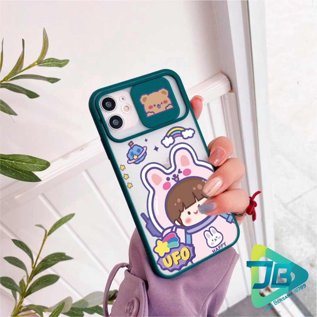 SOFTCASE SLIDE KAMERA MOLLY OPPO VIVO SAMSUNG XIAOMI REALME IPHONE ALL TYPE JB5636