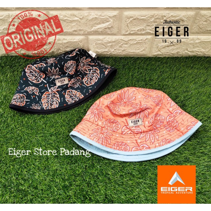 EIGER1989 Topi Trouvis Bucket Hat 6663  Topi Santai, Topi Pantai Topi Bucke DIJAMIN ORIGINAL