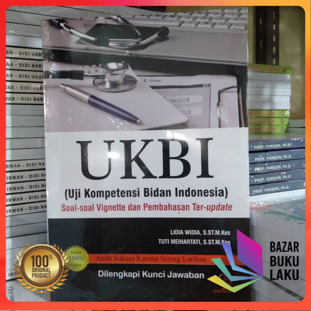BUKU ORIGINAL UKBI   Uji Kompetensi Bidan Indonesia LIDIA WIDIA NUHA MEDIKA