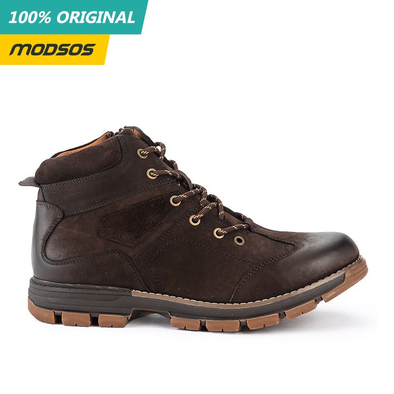 Sepatu Boots Pria Jim Joker Salt 1B Coffe Original