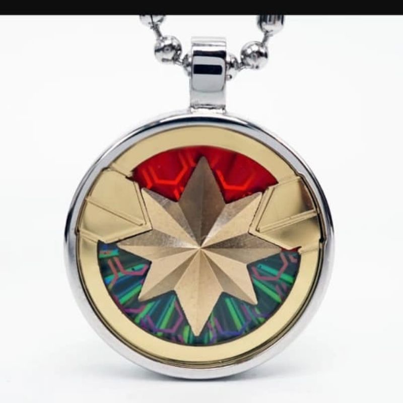 Kalung Pendant Captain Marvel MCI Original