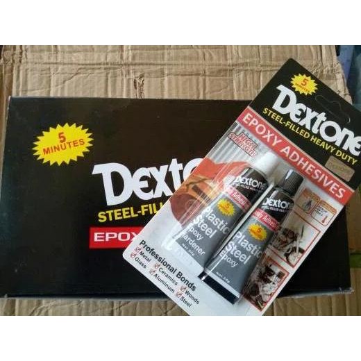 

Lem Epoxy Adhesives/Lem Besi Dextone 5 Menit/Lem Serbaguna/Lem