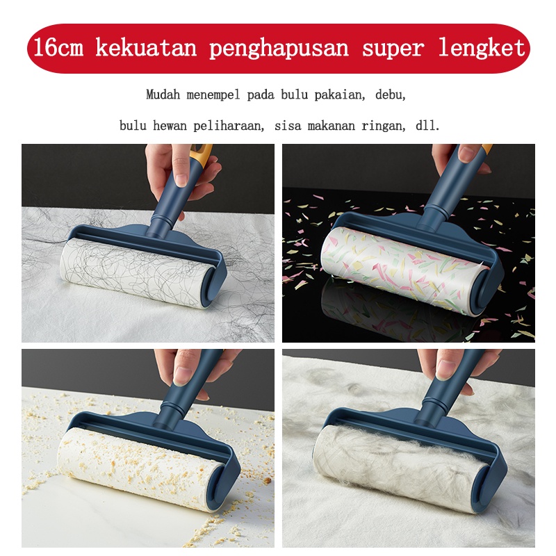 Model populer Perangkat penempel rol / TERBARU Lint Roll Sticky Roll Pembersih Bulu Kucing Debu Dibaju / Pakaian Roller Dust Remover