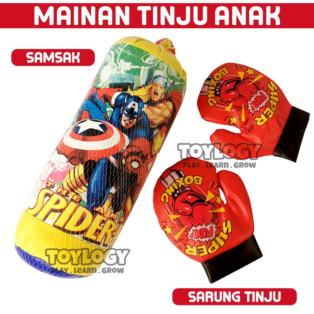 Mainan Anak Laki Cowo Olahraga Tinju Boxing Sport Samsak Mainan Anak Laki Cowo Olahraga Tinju Boxing Sport Samsak