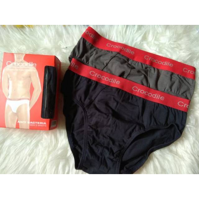 2 Pcs CD Crocodile Orange 522 - 006 Pria Dewasa Merah Oranye | Celana Dalam Laki Laki Underwear | Open