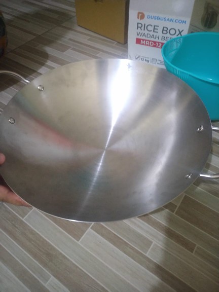 Harden Wajan Stainless Tebal Ukuran 36 Cm