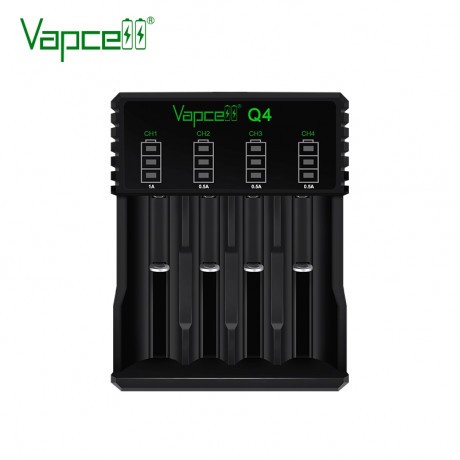 VAPCELL Q4 BATTERY SMART CHARGER 4 SLOTS ORIGINAL CHARGER 4 SLOT