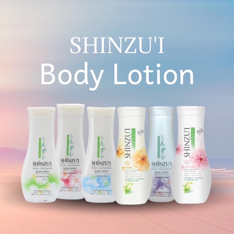 Shinzui Body Lotion dengan Vit E dan Vit C Serum Sinzui Sinzhui