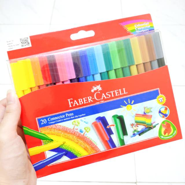 

FABER CASTELL Spidol isi 20 ( Connector Pens )