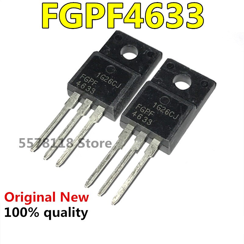 (Ready Stok) 10pcs FGPF4633 TO-220F FGPF4633 TO-220F