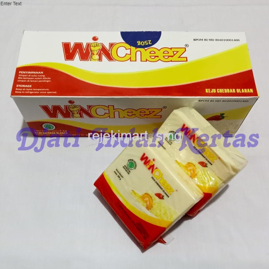 

PROMOO !!! Keju WIN Cheez Berat Bersih 250gr