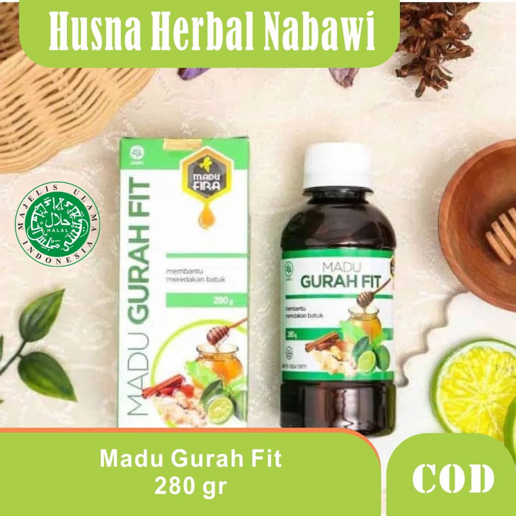 

PROMO GURAH FIT Madu Herbal Untuk Meredakan Batuk 280 Gram Husna Herbal Nabawi