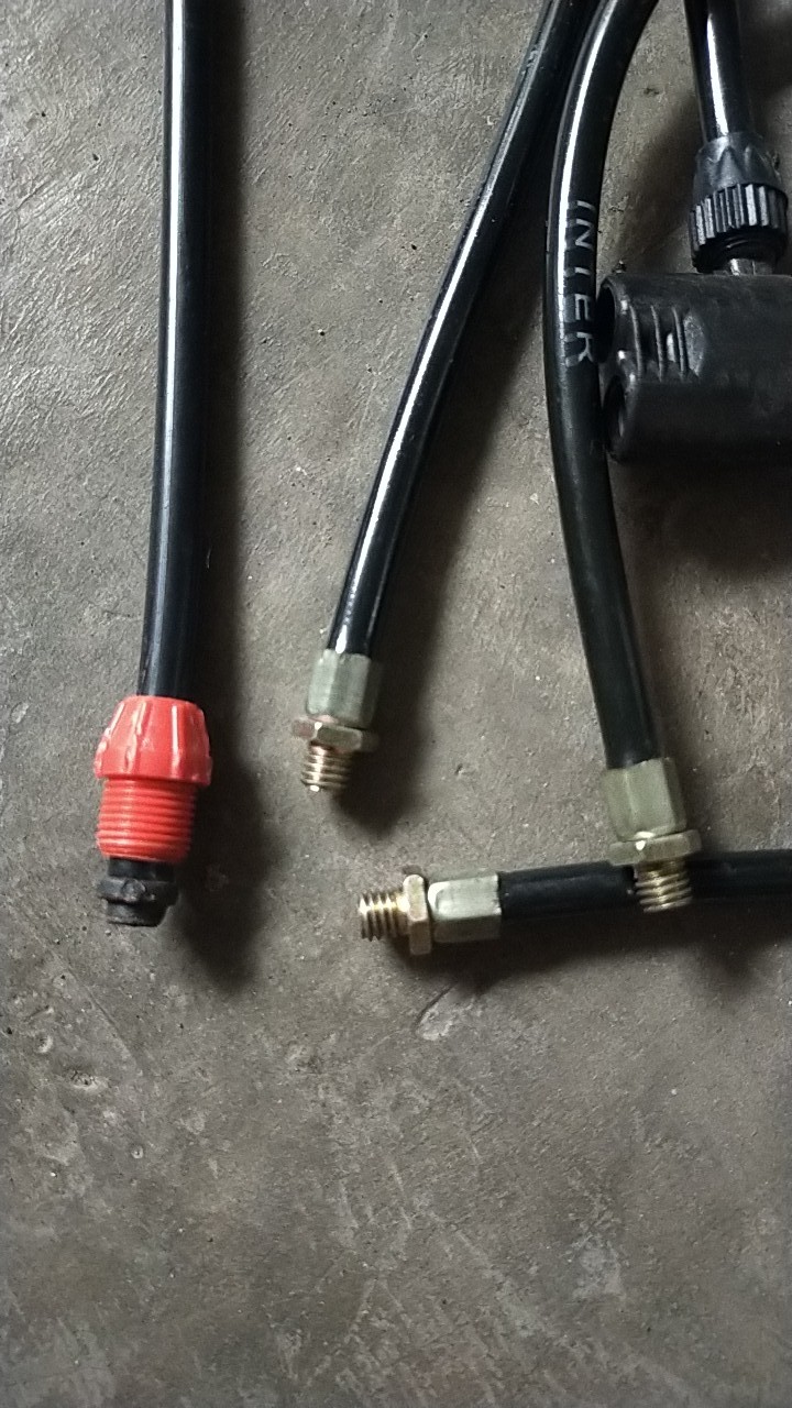 Selang Pompa Sepeda Motor Model Baru Elastis Warna