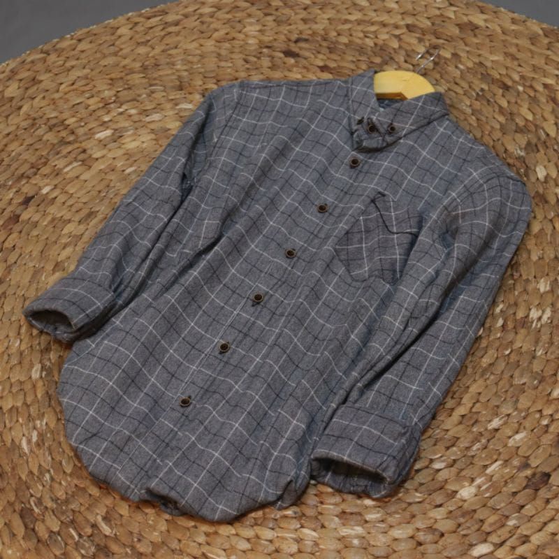 Promo Kemeja Flanel Pria Kualitas Premium Lengan Panjang Unisex Hem Flanel Baju Flanel pria Wanita Motif Kotak Kotak