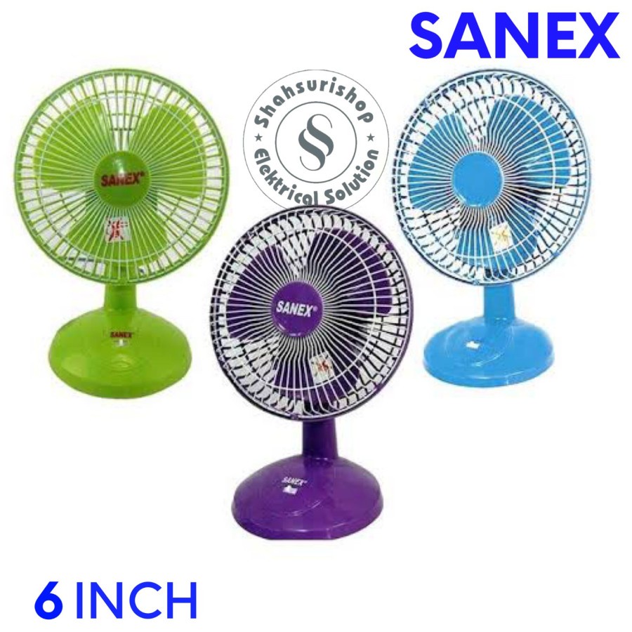 SANEX KIPAS ANGIN MEJA 6 INCH DESK FAN KECIL 6&quot; FD 0688 / 0687