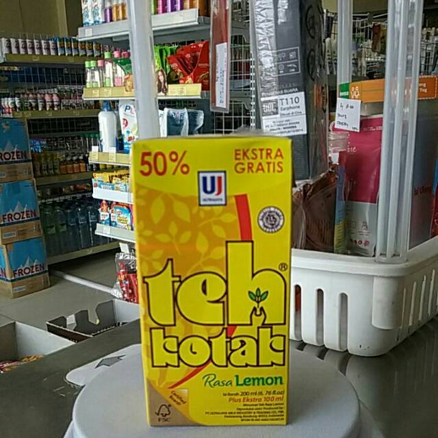 

Teh kotak lemon 200ml.