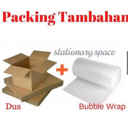

Extra Proteksi Packing Bubble Wrap dan Dus Agar Lebih Aman
