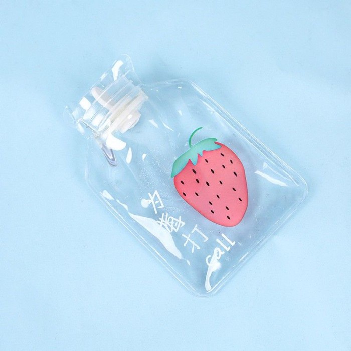 Kompres Gel Penghangat Tangan Kompres Portable Travel Hand Warmer - Strawberry