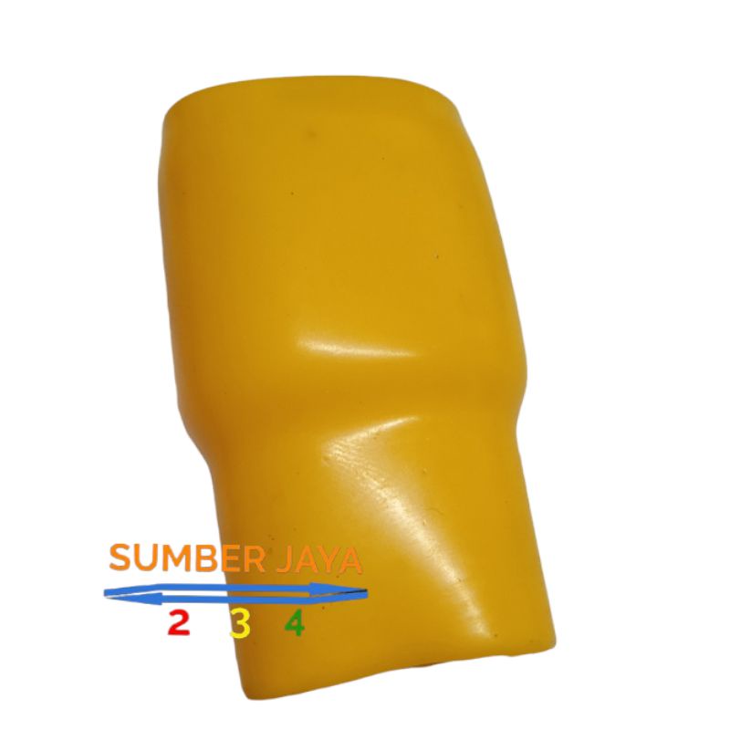 KARET VINYL SKUN KABEL 60 MM  KUNING / KARET KABEL TERMURAH