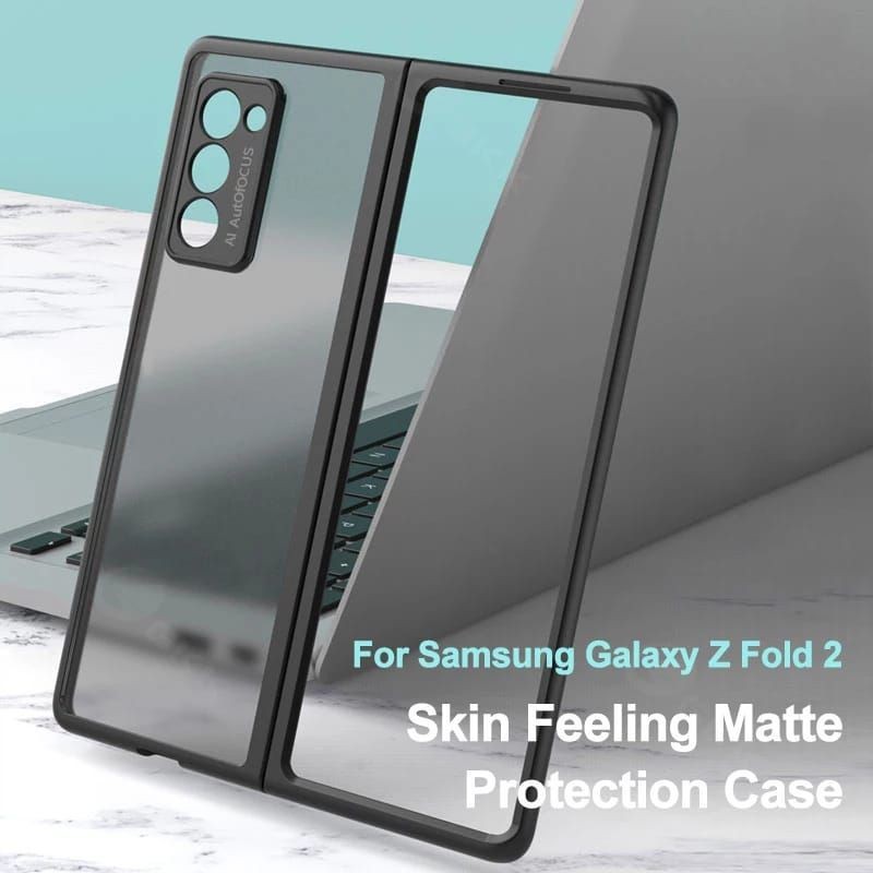 Hybrid MATTE Samsung Z FOLD 2 case casing cover FROSTED