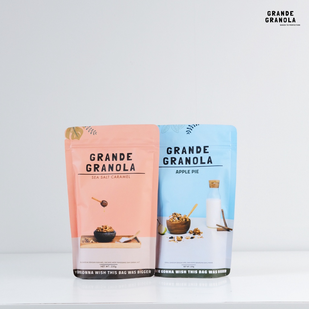 

Grande Granola Topping Ice Cream (230 gr x 2)