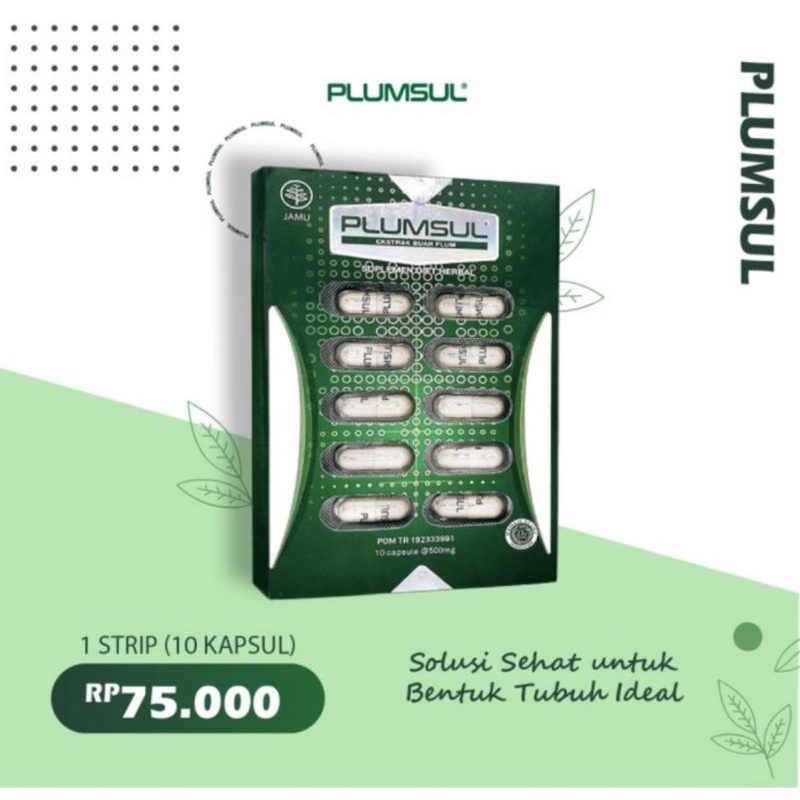 Plumsul Suplemen Diet Herbal Extrak Buah Plum - 1pcs