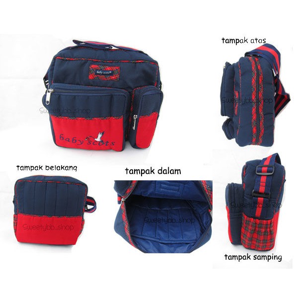 Tas bayi Medium Baby scots  /  Tas Bayi / Tas Bayi Murah  / Tas BayI &amp; Anak