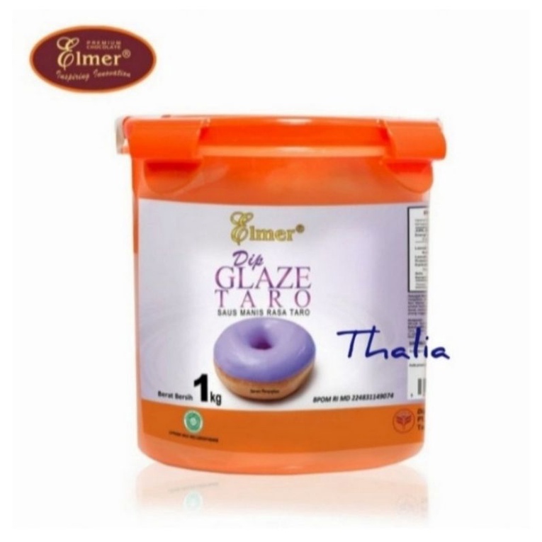 

ELMER GLAZE TARO 1KG TOPPING/ISIAN UNTUK DONAT/ROTI/CAKE DLL