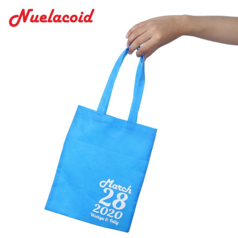 Tote bag design custom 20 x 25 cm / tas kosmetik