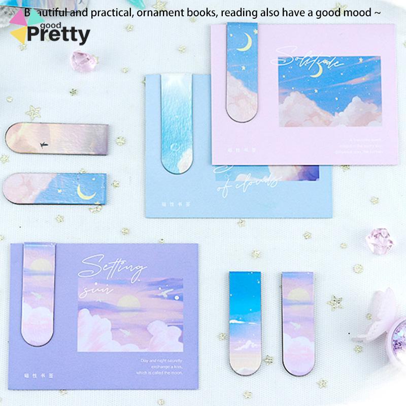 Lukisan Minyak Kreatif Souvenir Hadiah Magnetik Bookmark Siswa - PD