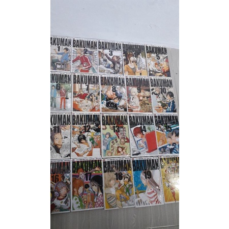 komik set bakuman vol 1-20 tamat cerita tsugami obba