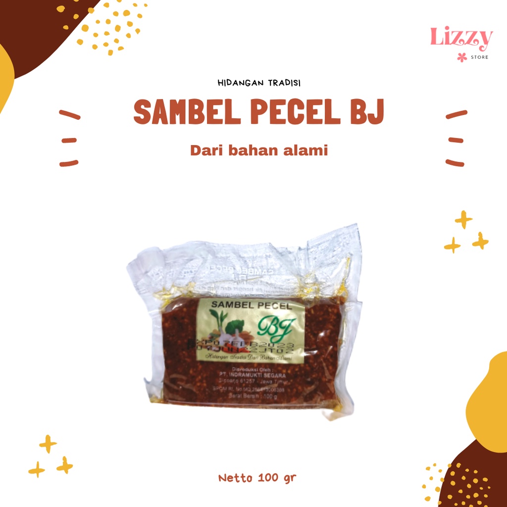 

Sambel Pecel BJ Bumbu Kacang Instan 100gr