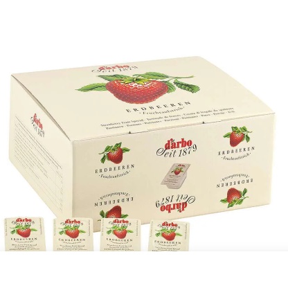 

Jam Strawberry Portion - Darbo 140sx14gm (1 carton isi : 140pcs)
