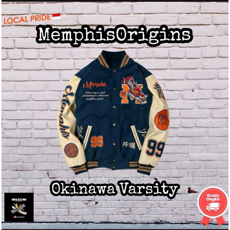 Memphisorigins - Okinawa Varsity Jacket / Memphis Origins - Okinawa Varsity Jaket