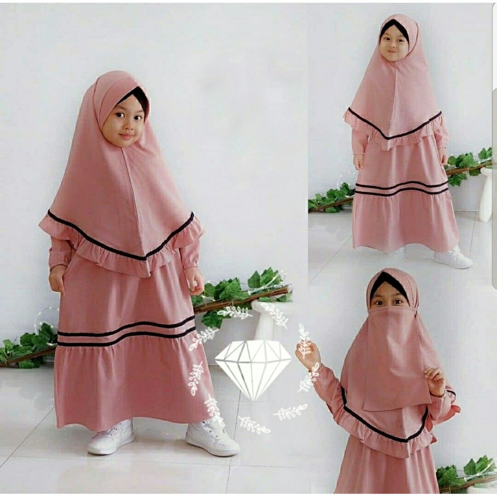 Syari Kid Khodijah 3Warna