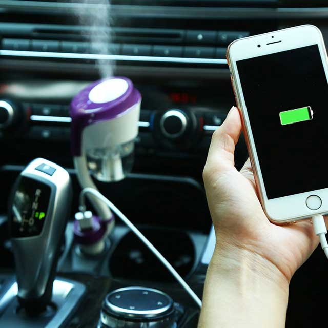 [100% ORI] Nanum 2 USB - Humidifier Car Diffuser Mobil - Car Aromatherapy Humidifier Nanum Difuser Mobil USB Port