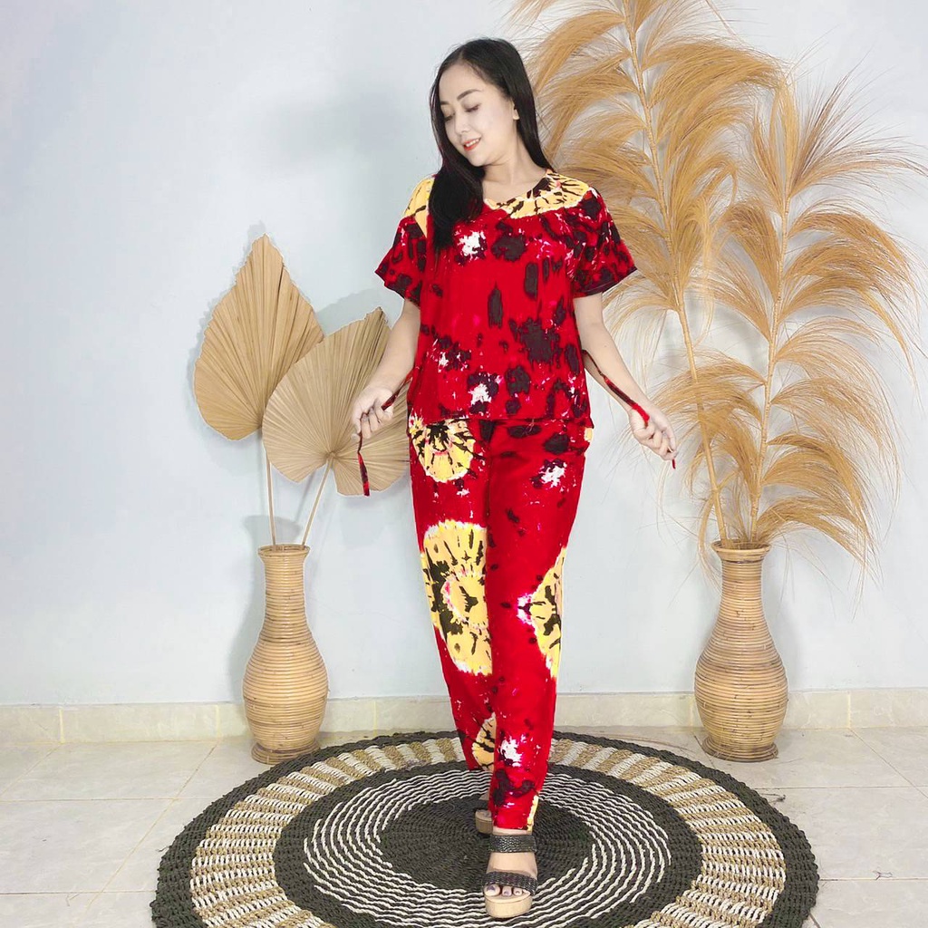 Babydoll Bali/Daster Bali-SET SUNMORY PING