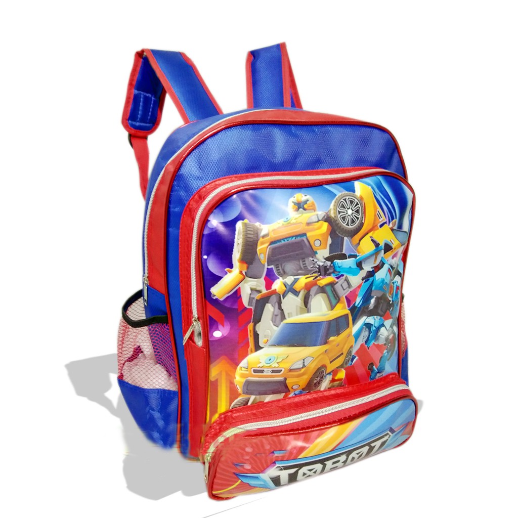 Tas Ransel SD Gambar katun Anak Laki-laki