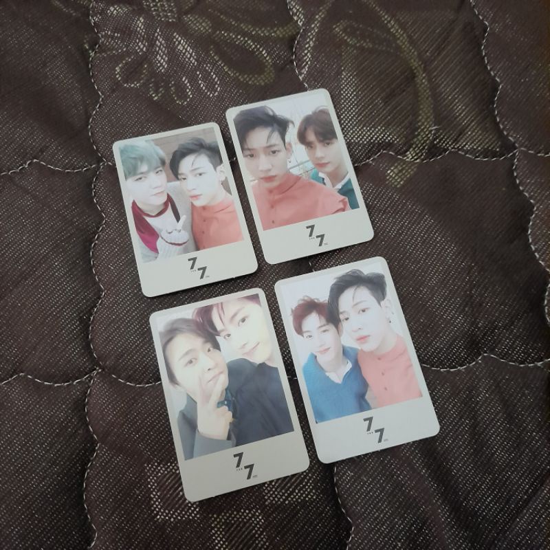 GOT7 7FOR7 UNIT PHOTOCARD