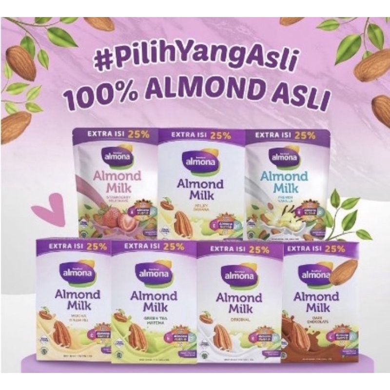 Almona Almond Milk Powder ASI Booster With Daun Katuk | Pelancar ASI