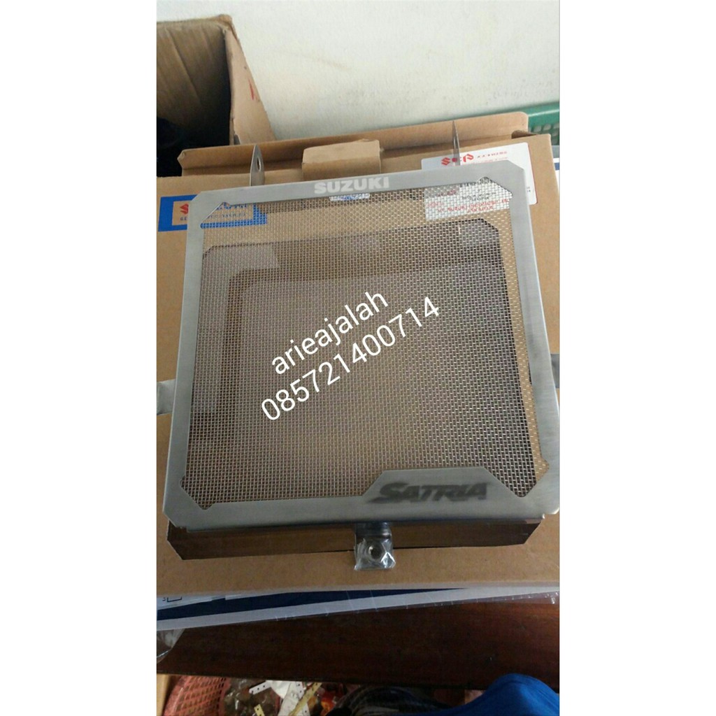 BARU cover tutup radiator satria fu 150 fi / injeksi