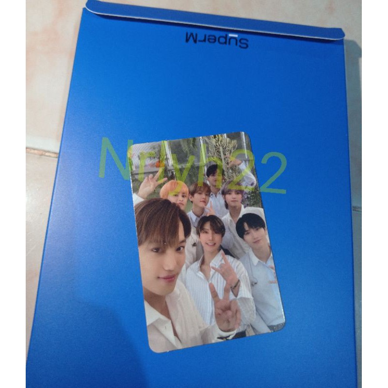 (BACA DESC) PC AND PHOTOBOOK SUPER ONE. SUPERM UNIT A (TAEYONG+TAEMIN)
