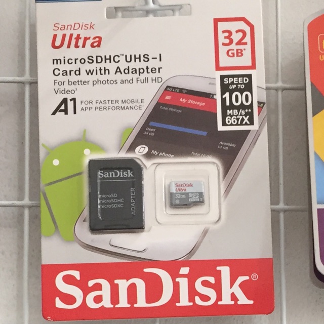 sandisk micro SD 32gb
