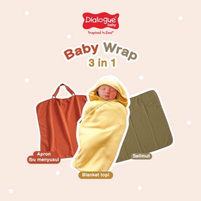 dialogue baby wrap 3 in 1