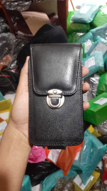 Dompet Sarung HP Kulit Asli Model Pria Garut Kualitas Premium Original