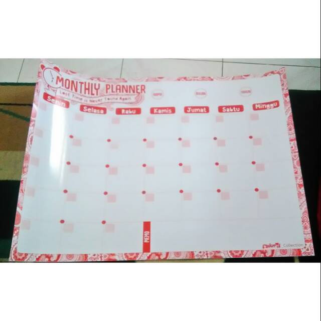 

Schedule Planner / Jadwal kegiatan