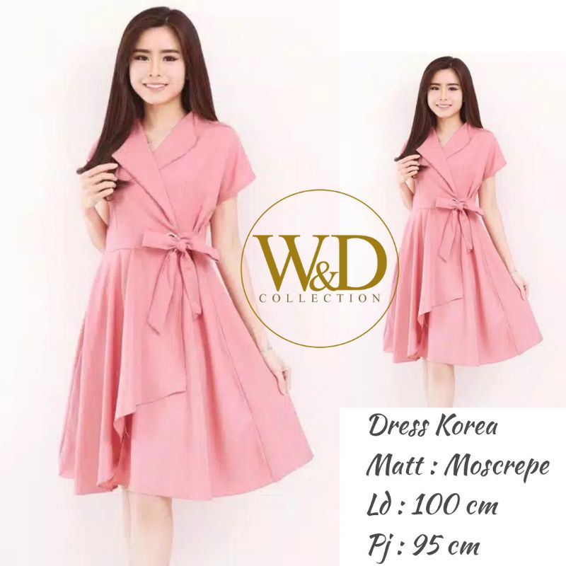 Midi Dress Basic / DRESS TERBARU / JOLY DRESS WANITA / FASHION KOREA / ALL SIZE FIT TO XL