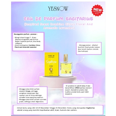 Yesnow Eau De Parfum Zodiac Spray 30 ml