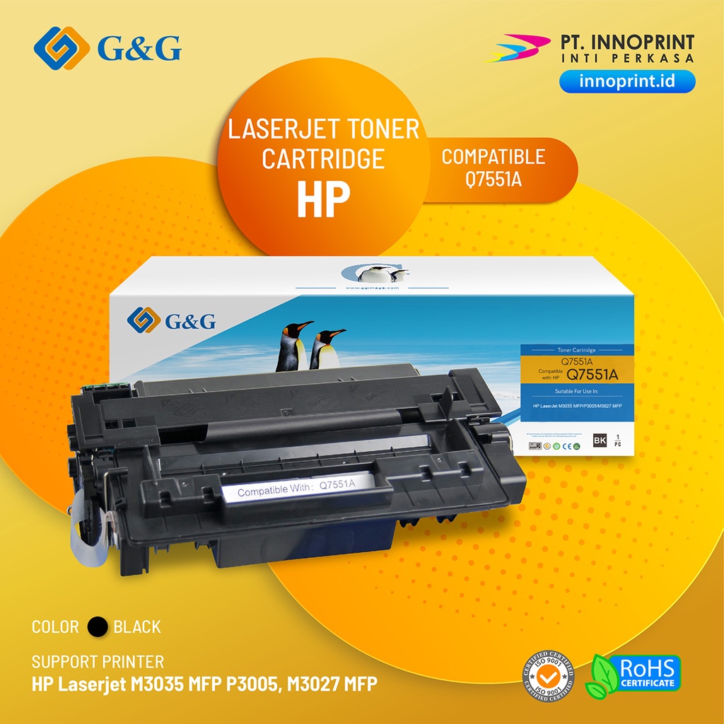 COMPATIBLE HP Q7551A FOR HP LaserJet M3035 MFP/P3005/M3027 MFP