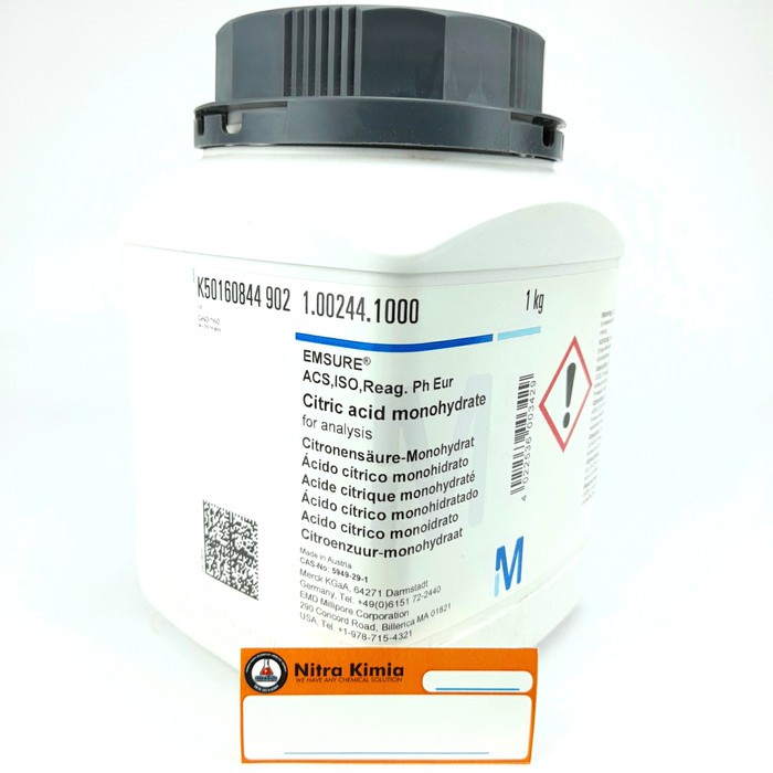 Citric Acid Monohydrate Merck/Citric Acid Monohidrat/Asam Sitrat